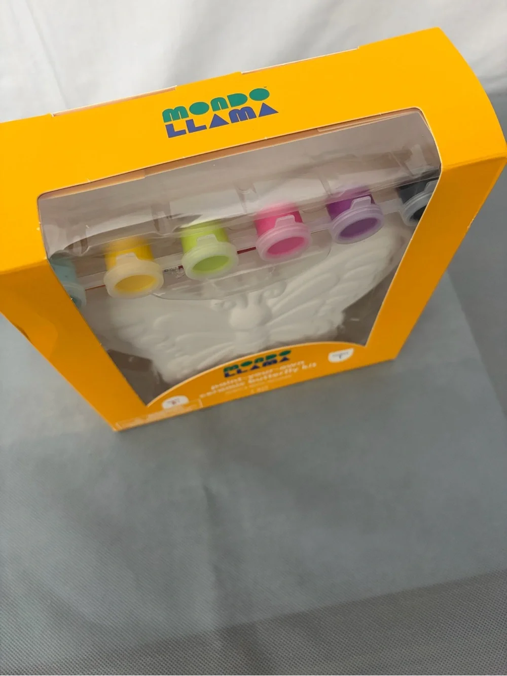 Mondo Llama Paint Your Own Ceramic Butterfly Kit New in Box Ages 8+(F225)